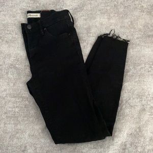 Black High-rise Madewell Jeans